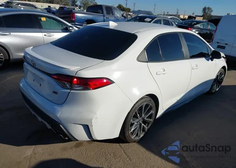 2021 Toyota Corolla Se z USA, uszkodzony, nr VIN 5YFS4MCEXMP068944